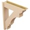 Ekena Millwork 8-in W x 32-in D x 38-in H Balboa Trad Rough Cedar Woodgrain TimberThane Outlooker, Primed Tan OUTUR080X32X38BOA04RCPR - alternate 5